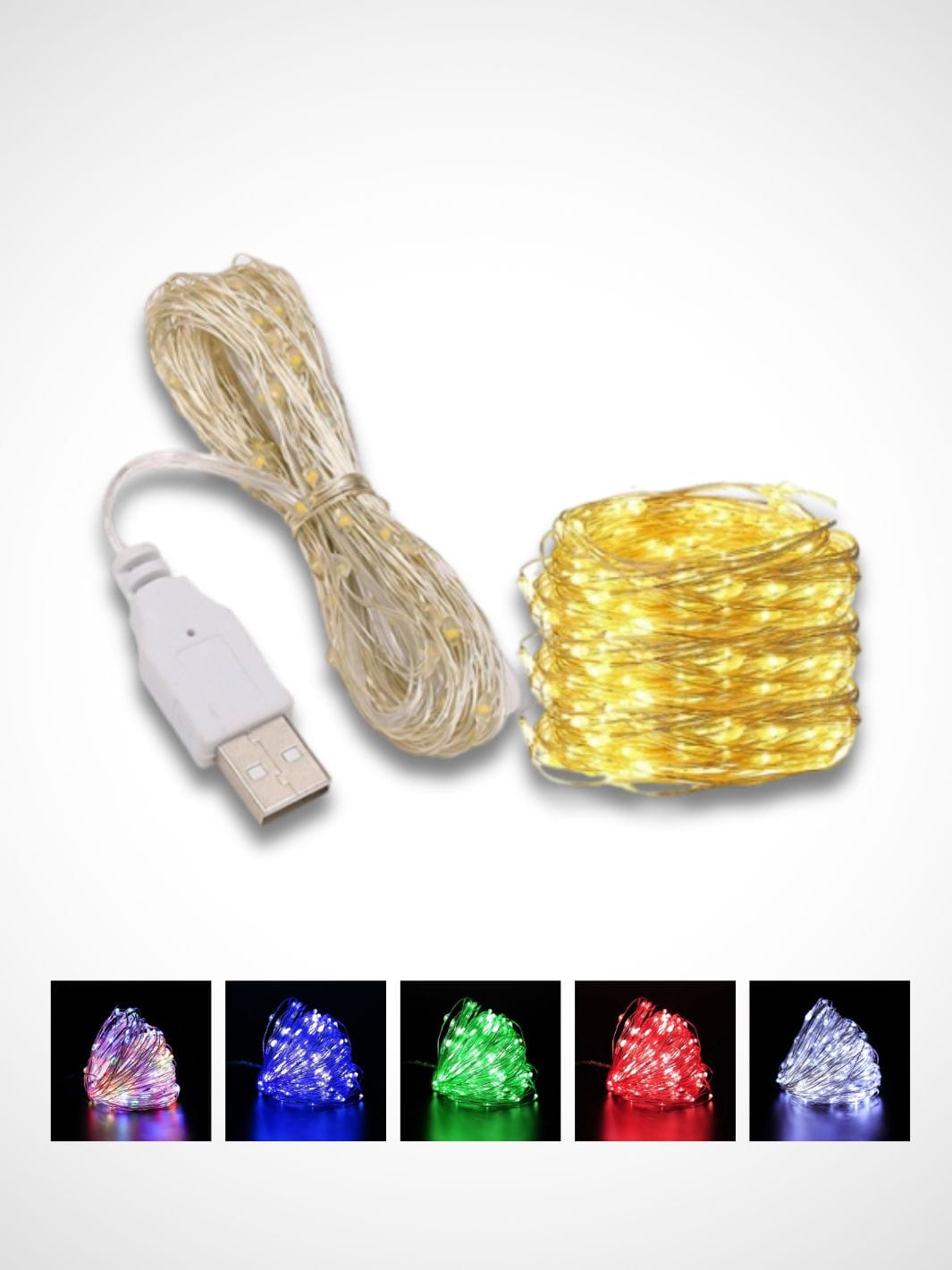 Guirlande Led chambre USB multicolore